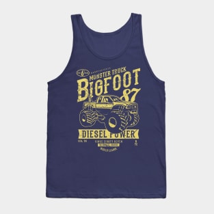 Monster Truck Big Foot Diesel Power 1987 Tank Top